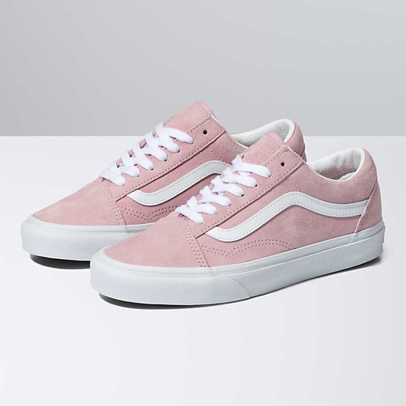 Vans Other - No Fooling Sale! 
NIB - Vans Old Skool Sneakers - Pink/White - Size 2